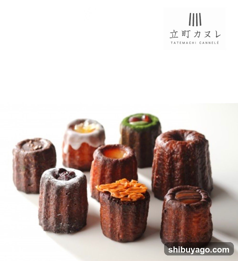 Tatemachi Canelé Assortment