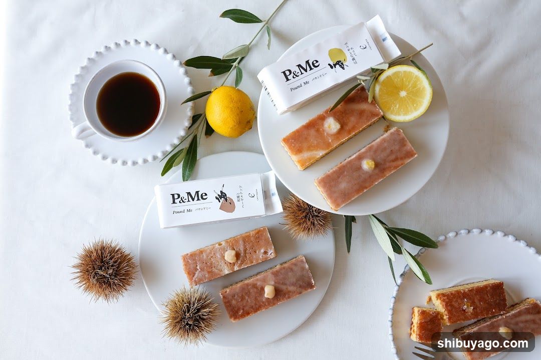 P&Me Lemon Cake Display