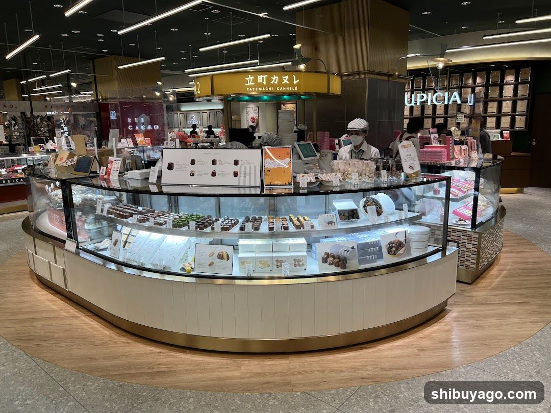 Takashimaya Canele Display