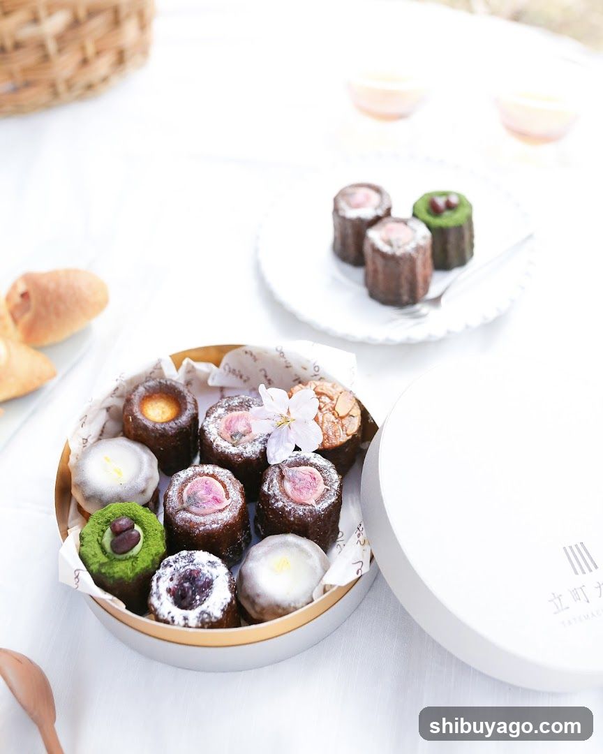 Delicious Pastries in a Box