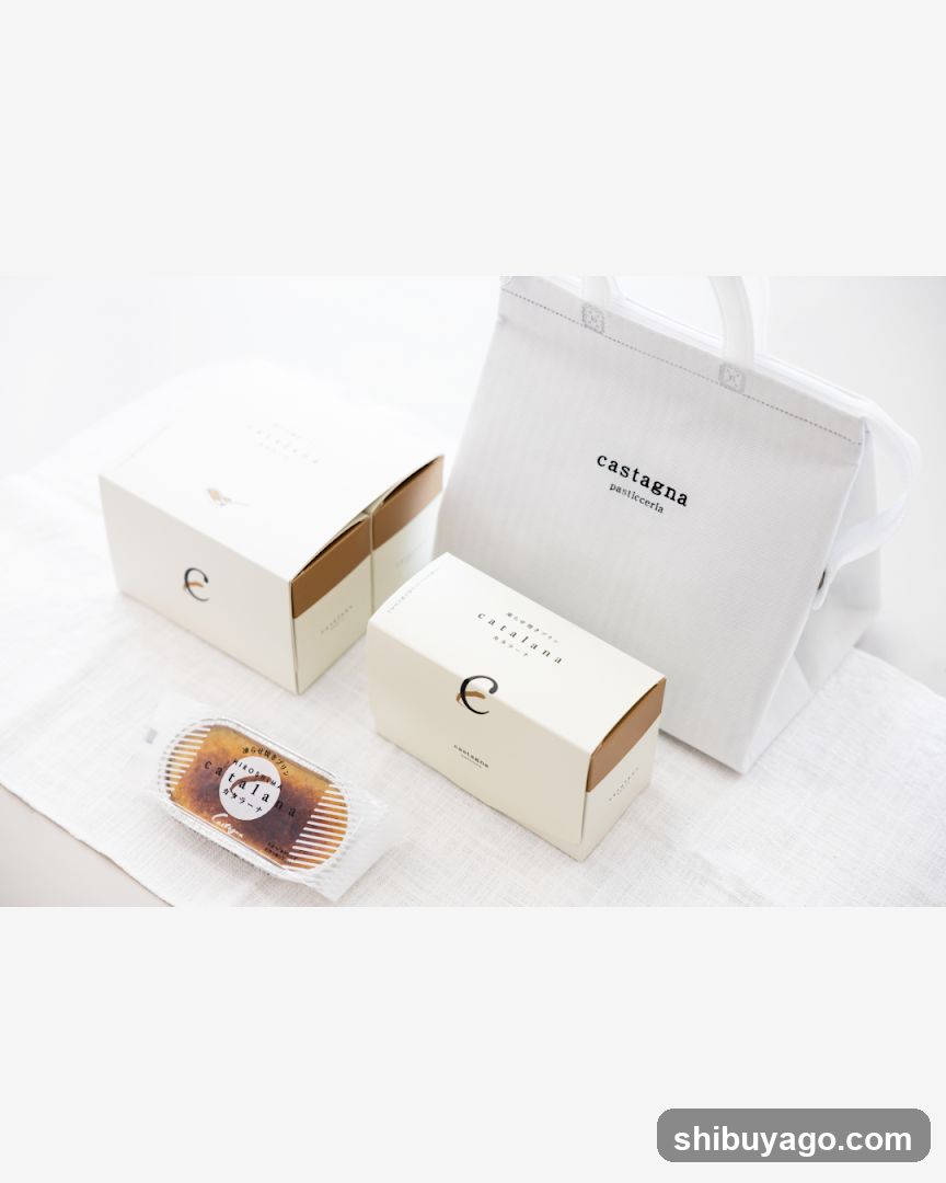 Castagna Pasticceria Packaging Display