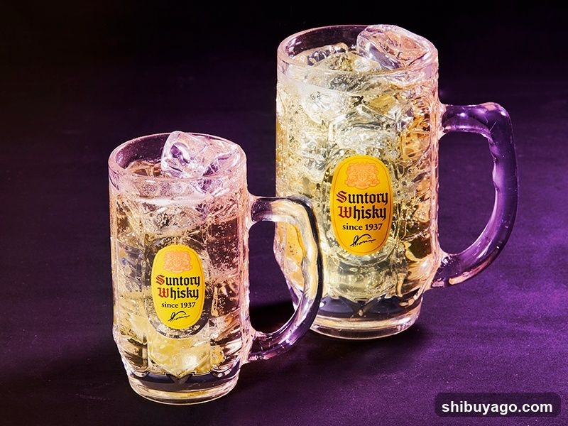 Suntory Whisky Mugs with Ice