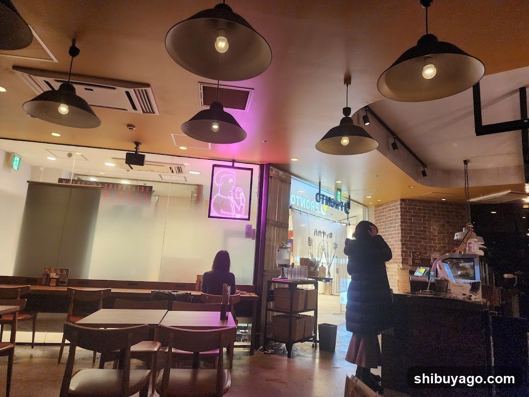 Interior of a cafe or restaurant