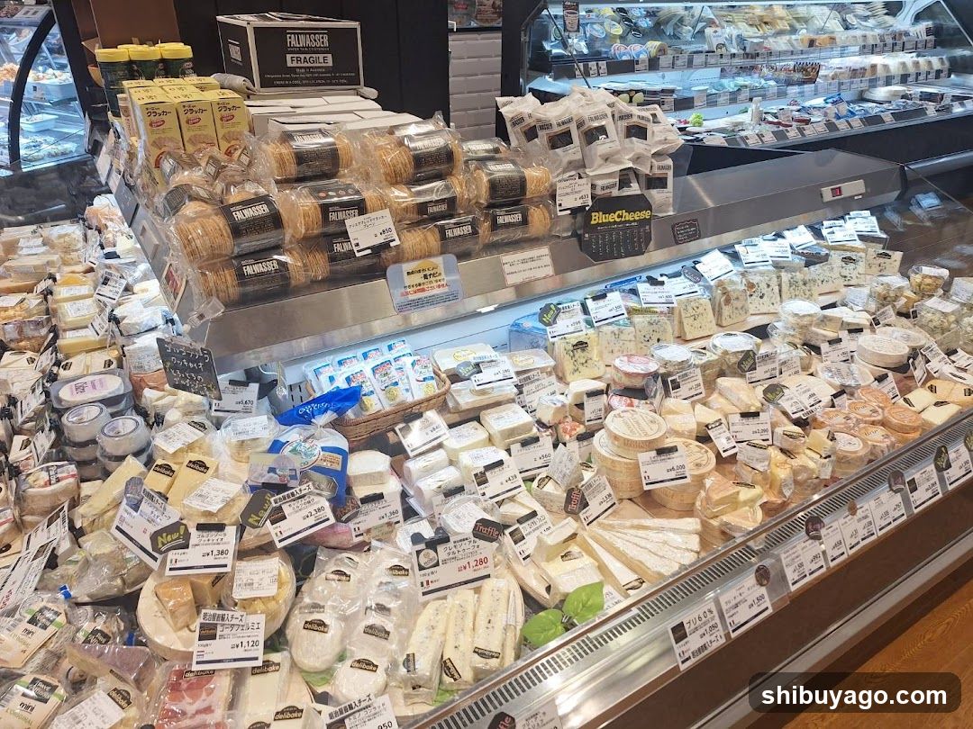 Cheese and Delicatessen Display