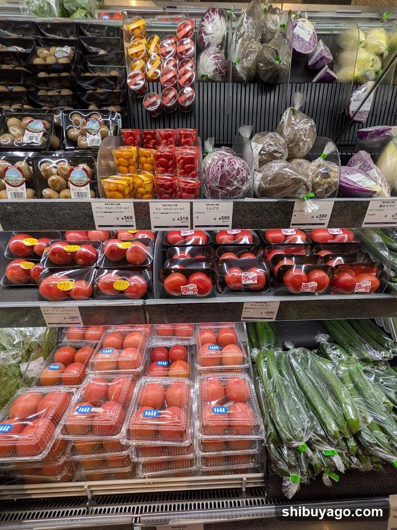 Grocery Produce Section