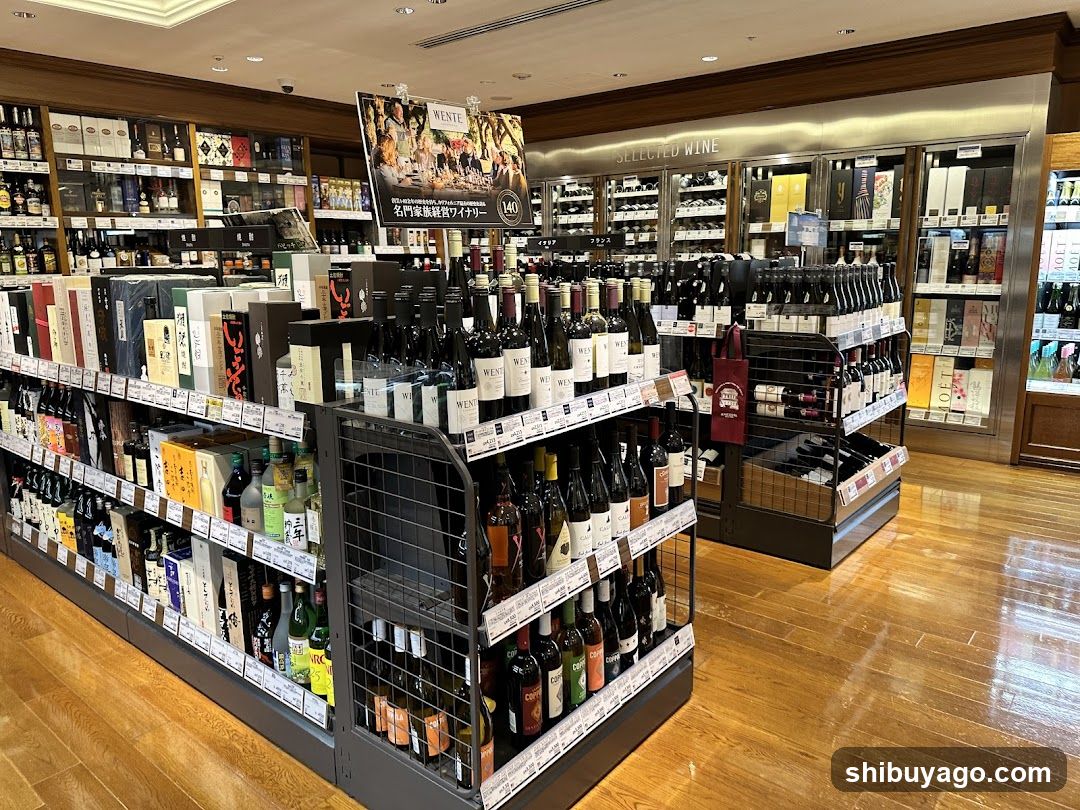 Wine Store Interior