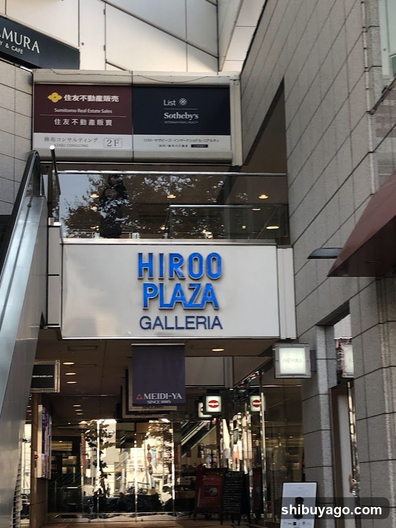 Hiroo Plaza Galleria Entrance