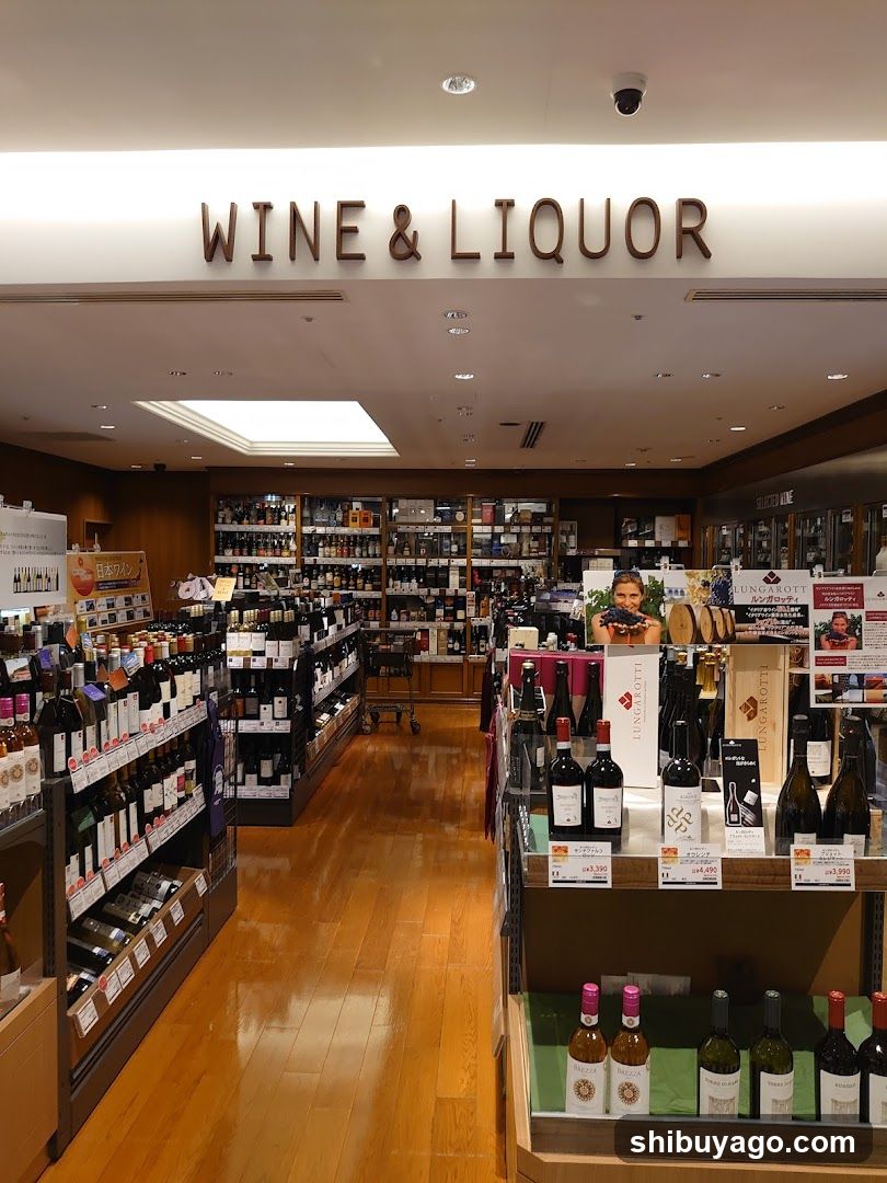 Wine & Liquor Store Interior