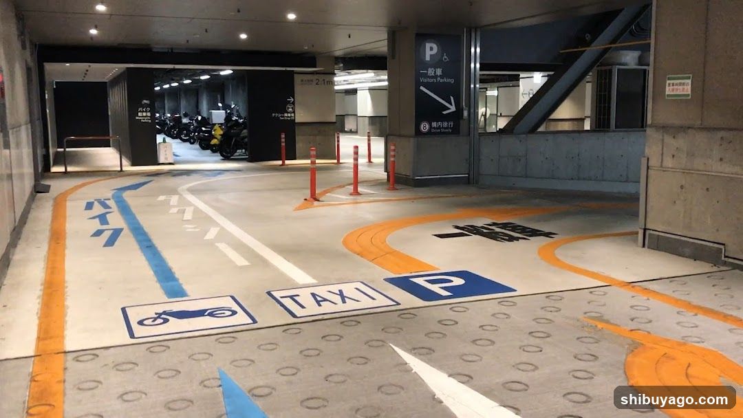 Shibuya Stream Vehicle & Bicycle Parking Lot