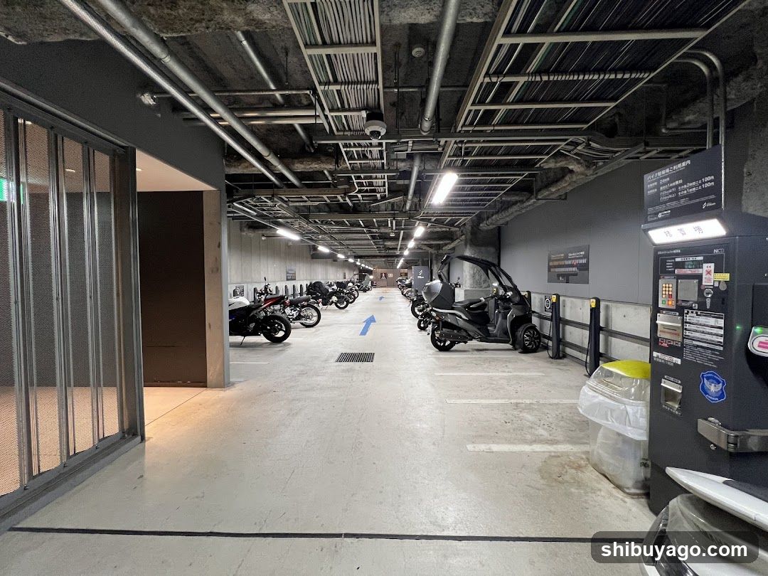 Shibuya Stream Vehicle & Bicycle Parking Lot