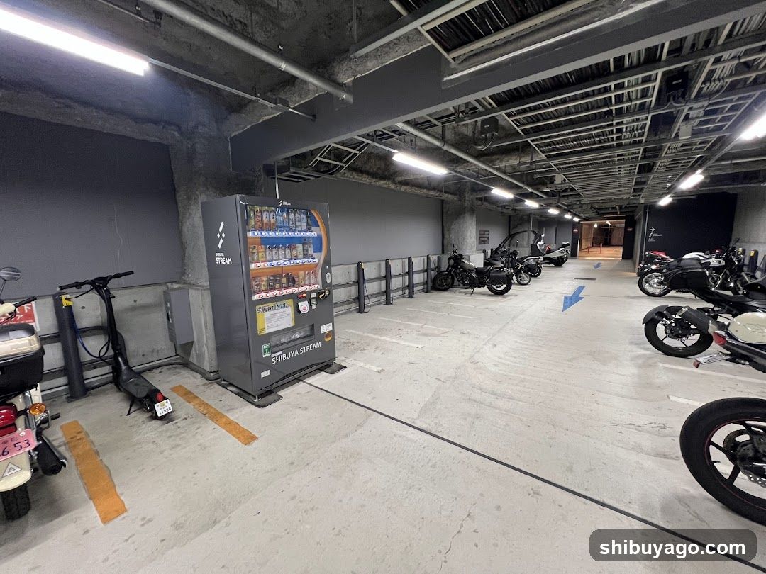 Vending Machine in Parking Garage