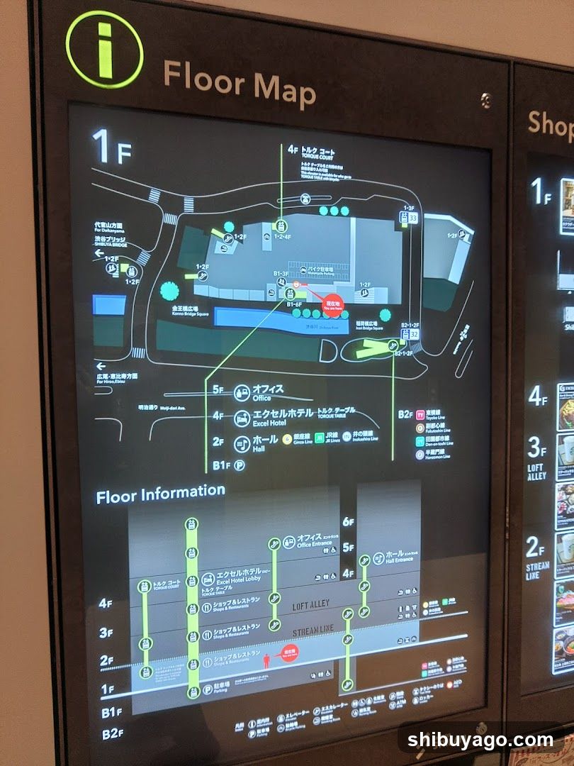 Floor Map Display