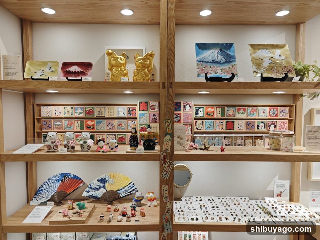 Japanese Gift Shop Interior Display