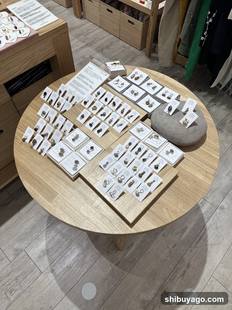 Earring Display Table