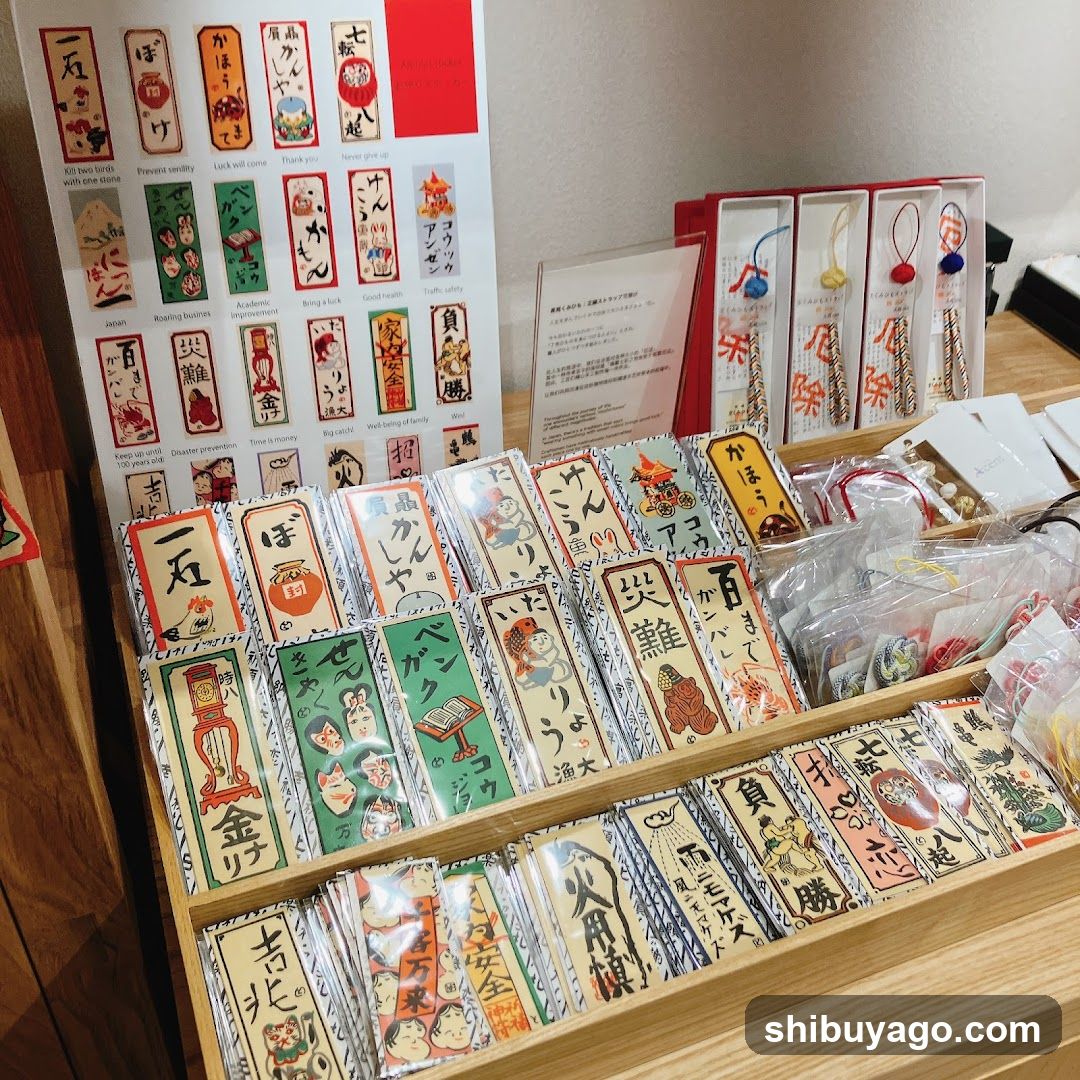 Japanese Amulet Display