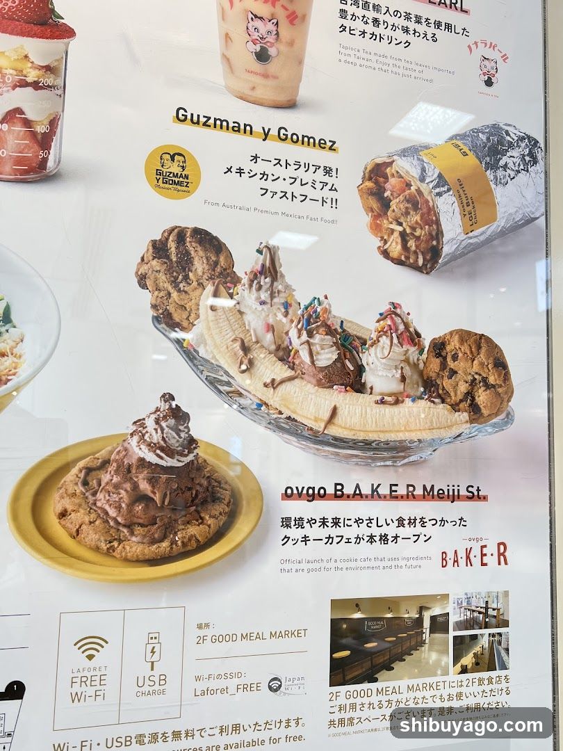 Food and Drink Menu Display