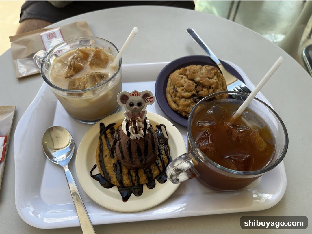 Coffee and Dessert Tray