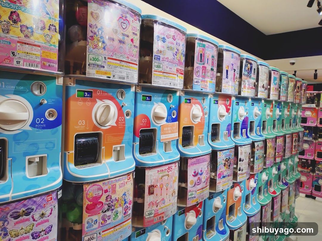 Gashapon Machine Row