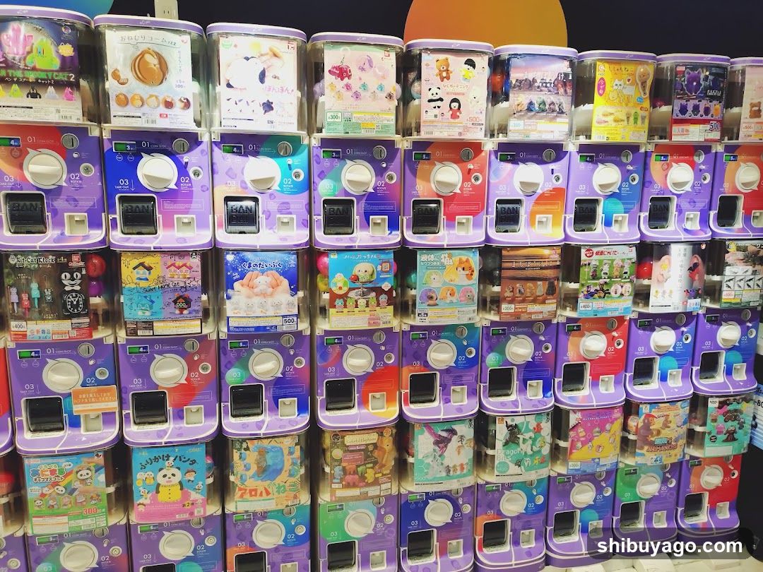 Gashapon Machine Display