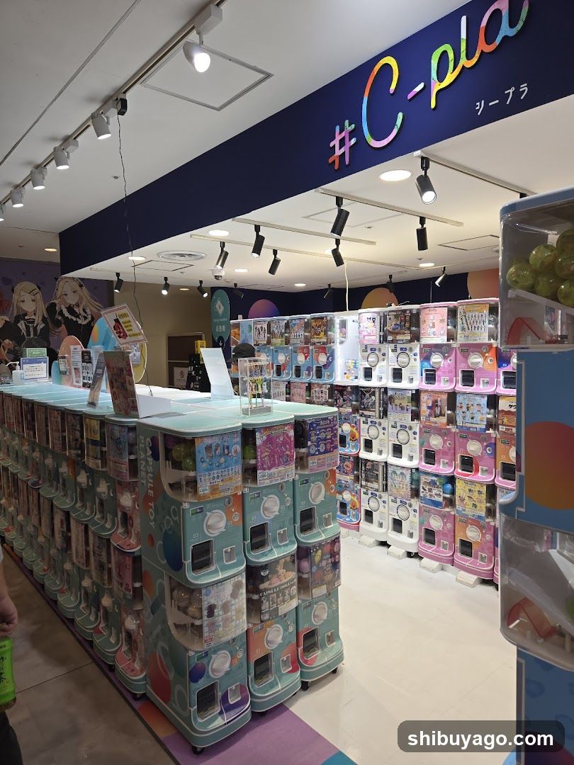 #C-pla Gachapon Store Interior