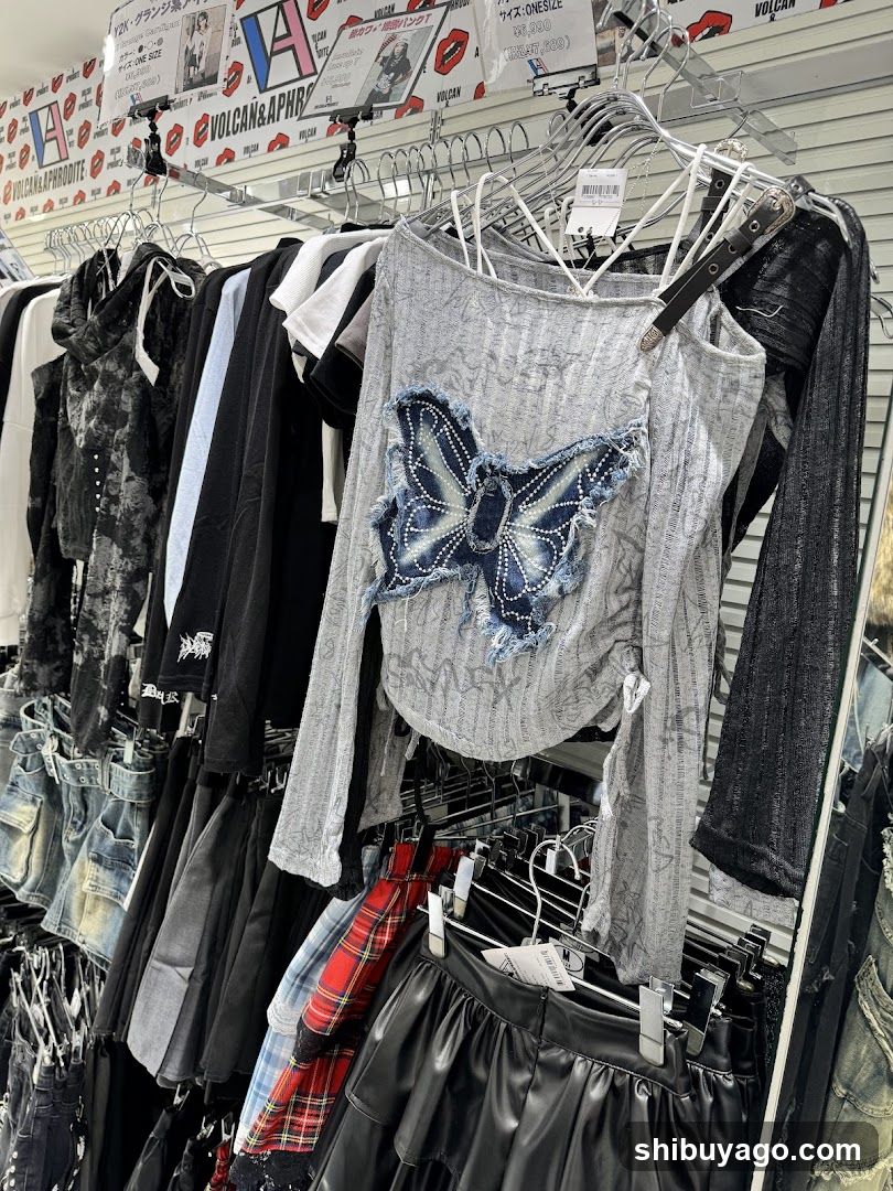 Clothing Store Interior Display