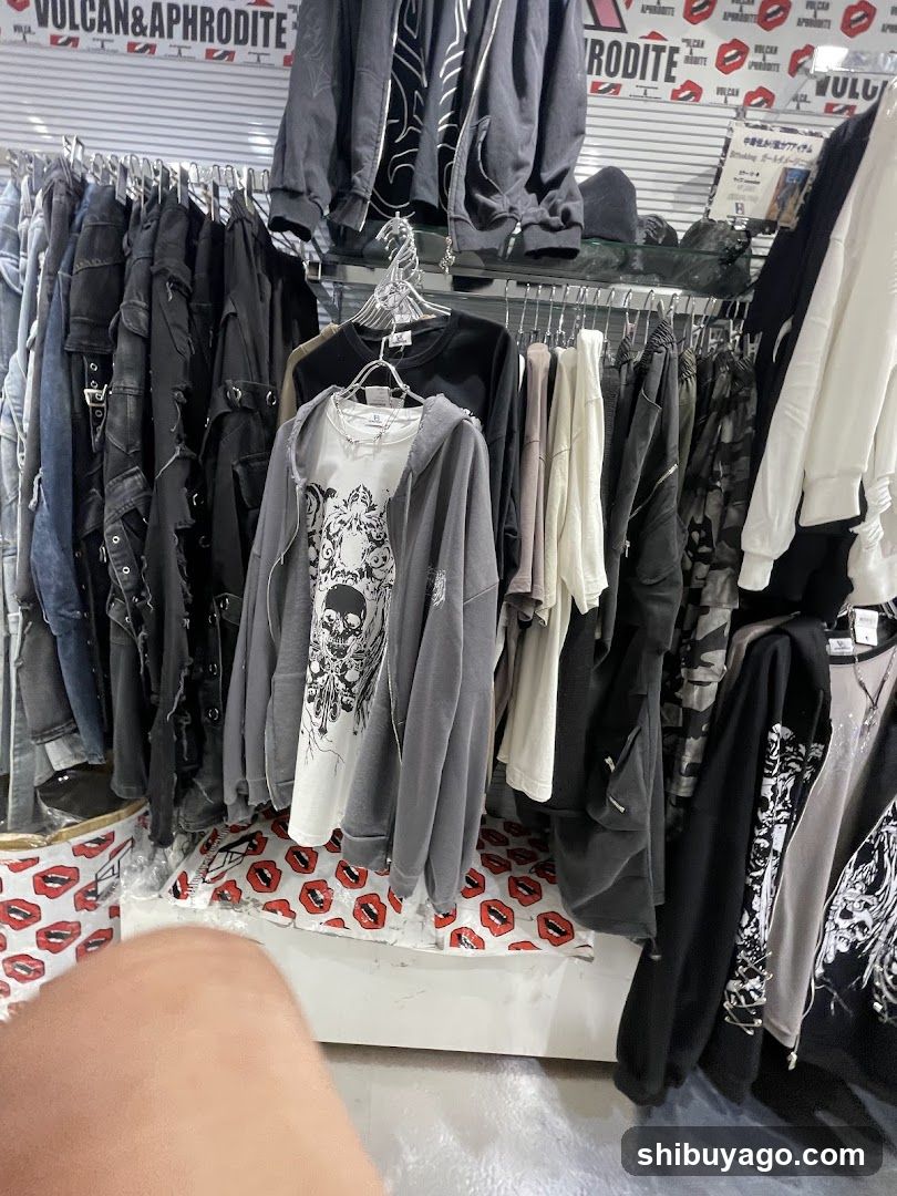 Clothing Store Interior Display