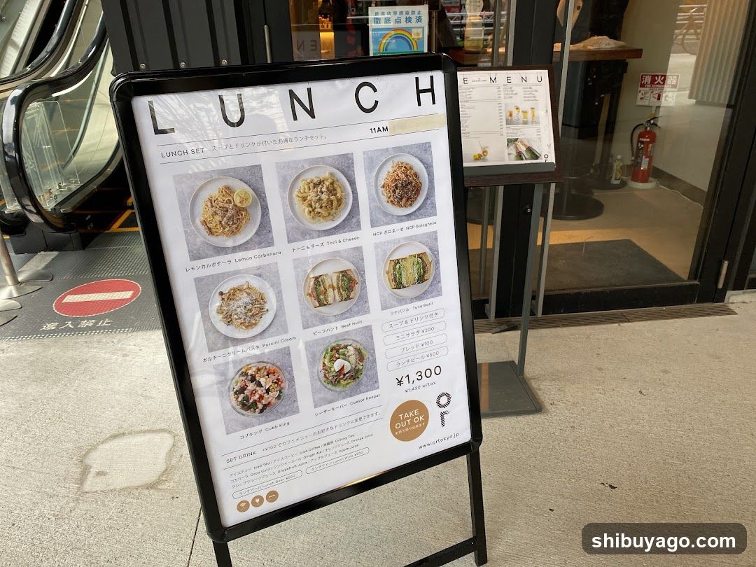 Lunch Menu Board