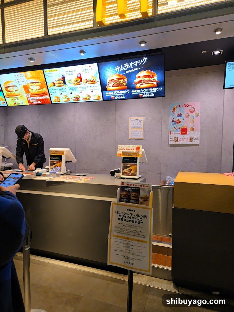Fast Food Counter Interior