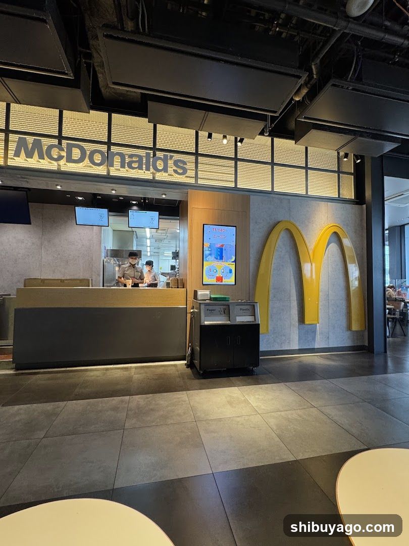 McDonald's Interior View