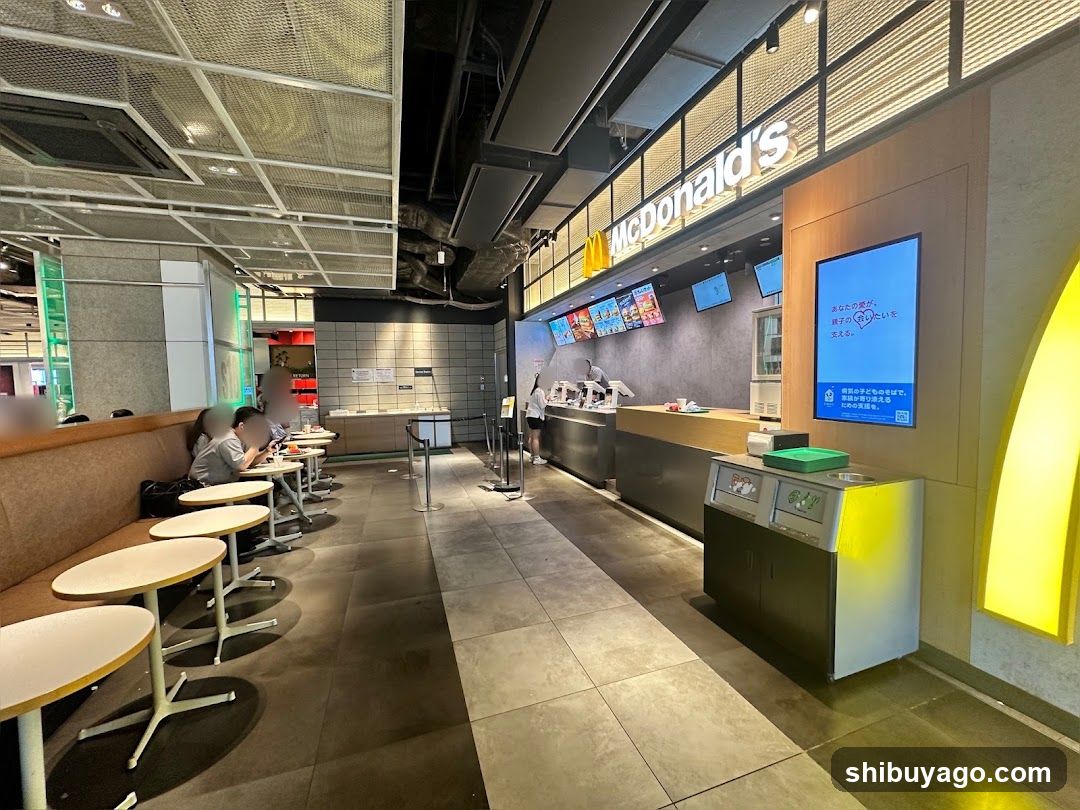 McDonald's Interior View