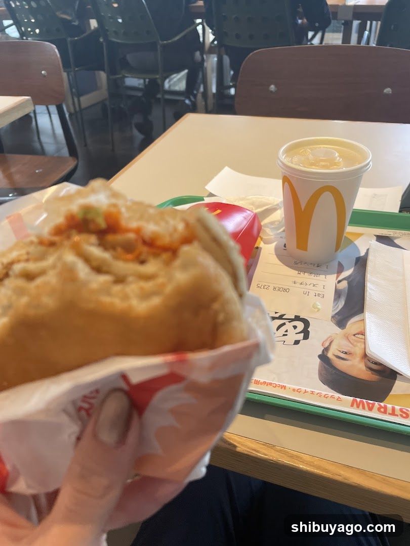 McDonald's Meal with Sandwich and Drink