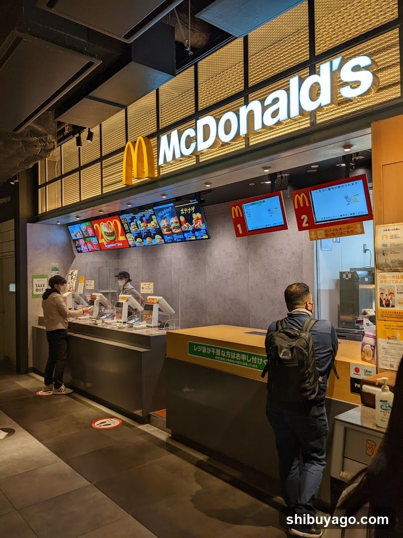 McDonald's Interior View