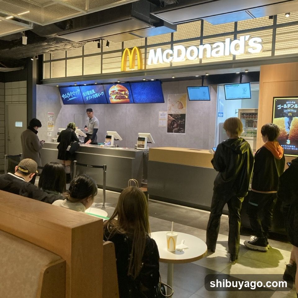 McDonald's Interior Scene