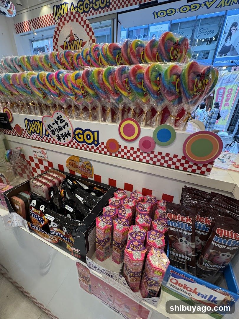 Candy Shop Interior Display