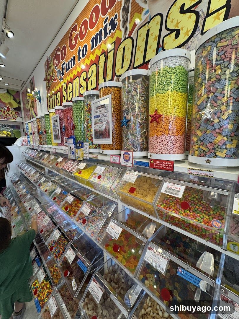 Candy Store Interior Display