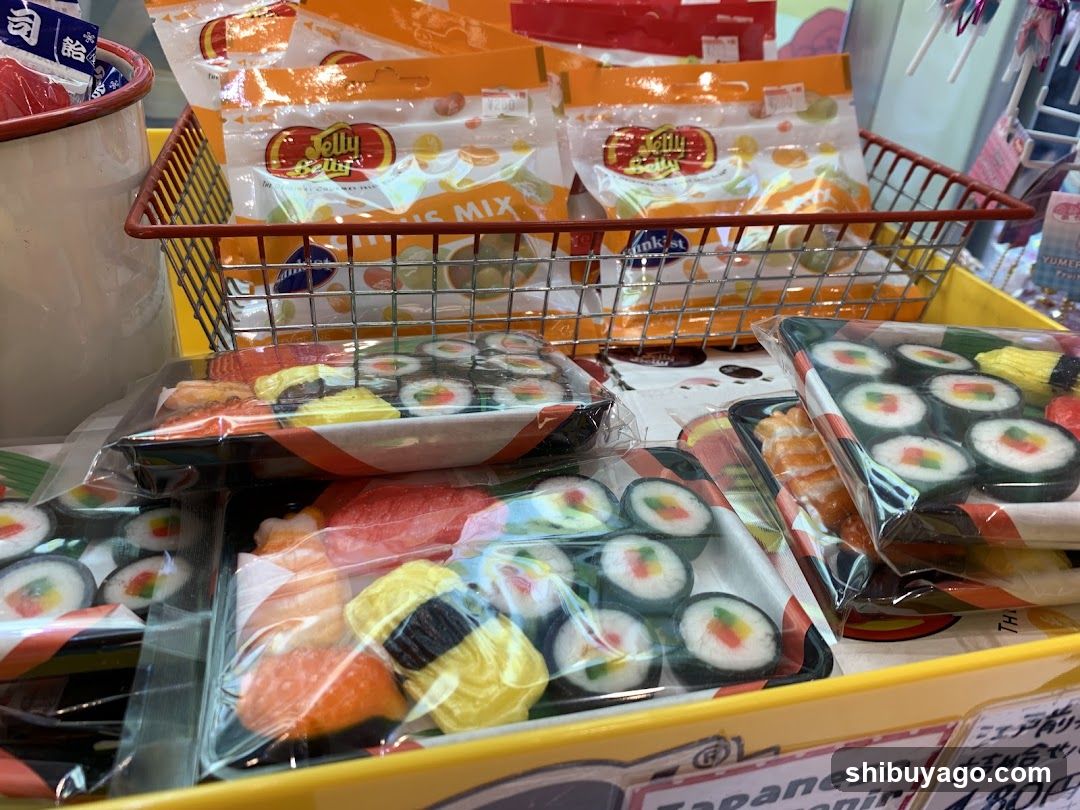 Sushi Sweets Display