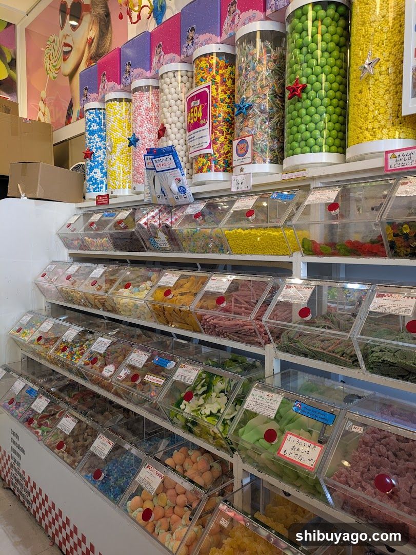 Candy Shop Interior Display