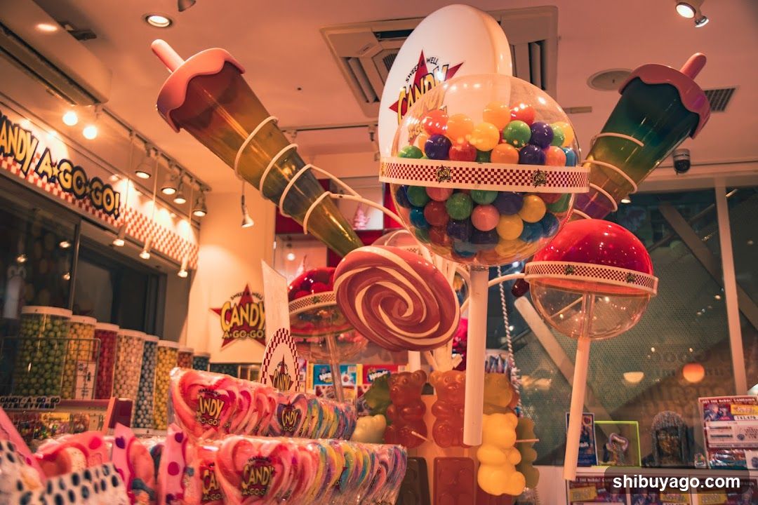Candy Store Interior Display
