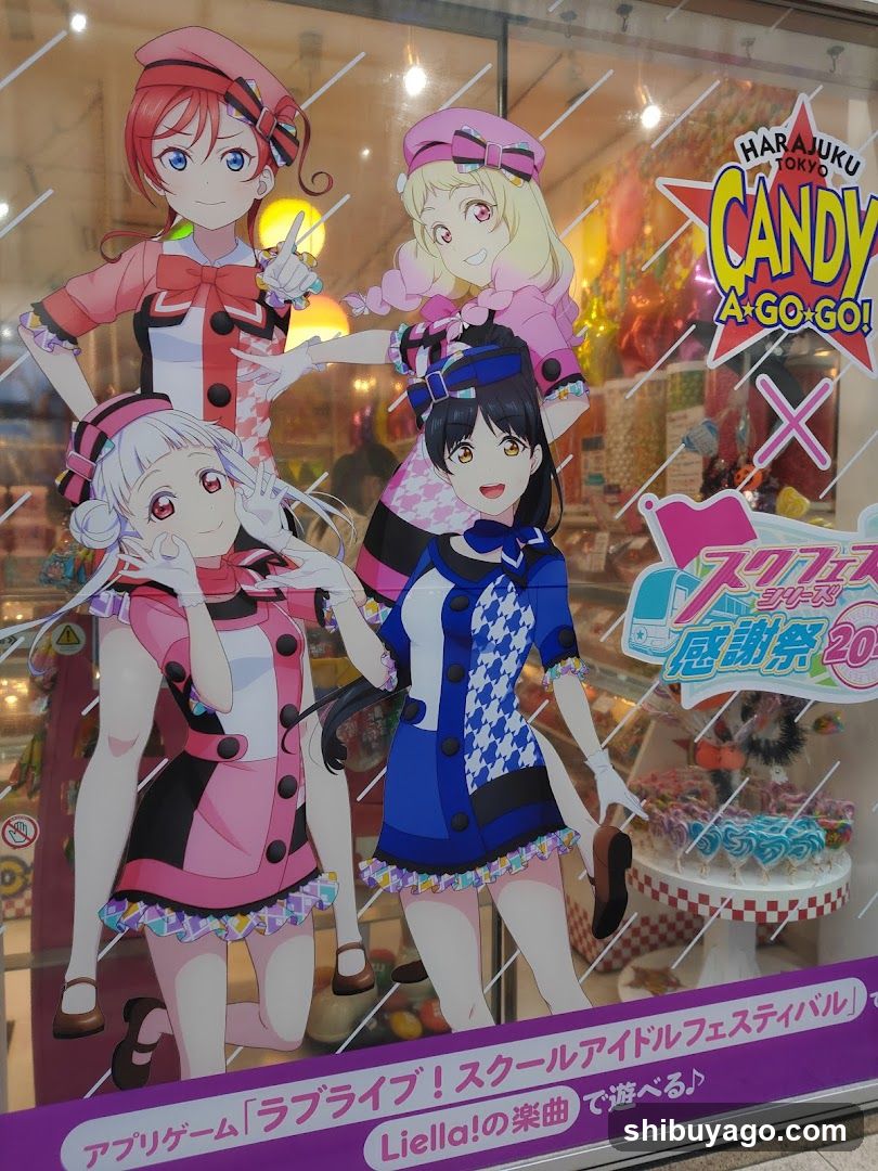 Harajuku Tokyo Candy A-Go-Go x Love Live! Festival