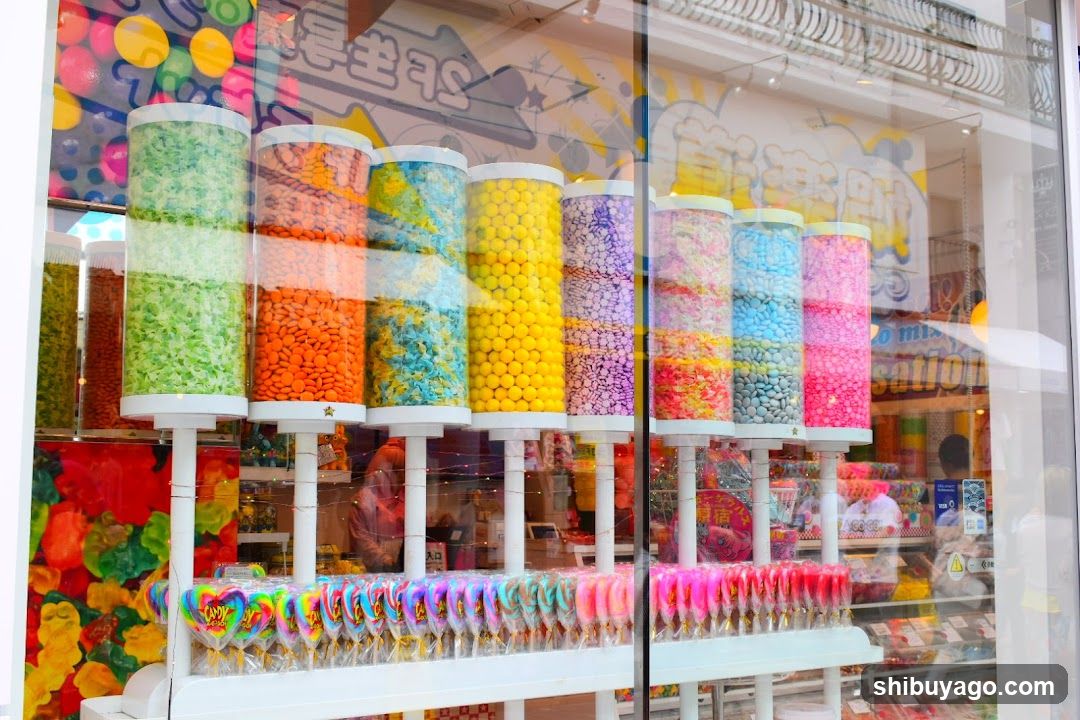 Candy Store Front Display