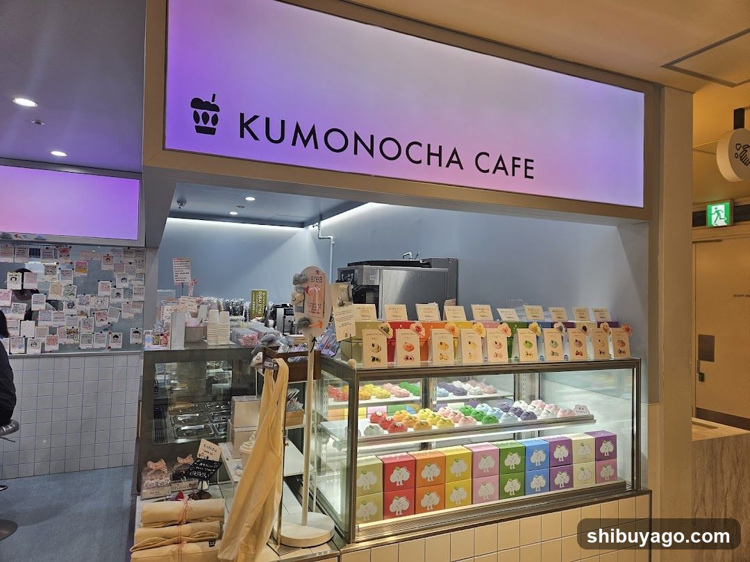 KumonoCha Cafe Interior Display