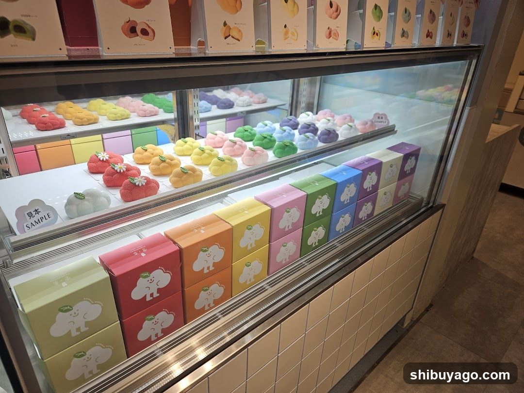 Colorful Dessert Display Case