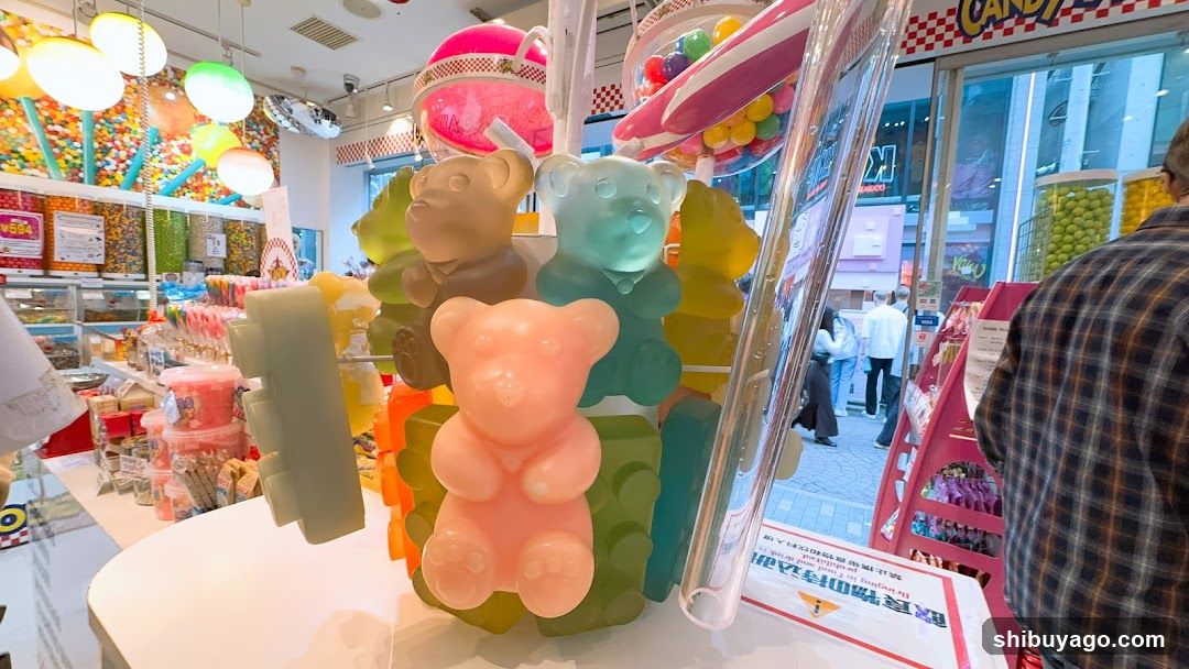Candy Store Interior Display