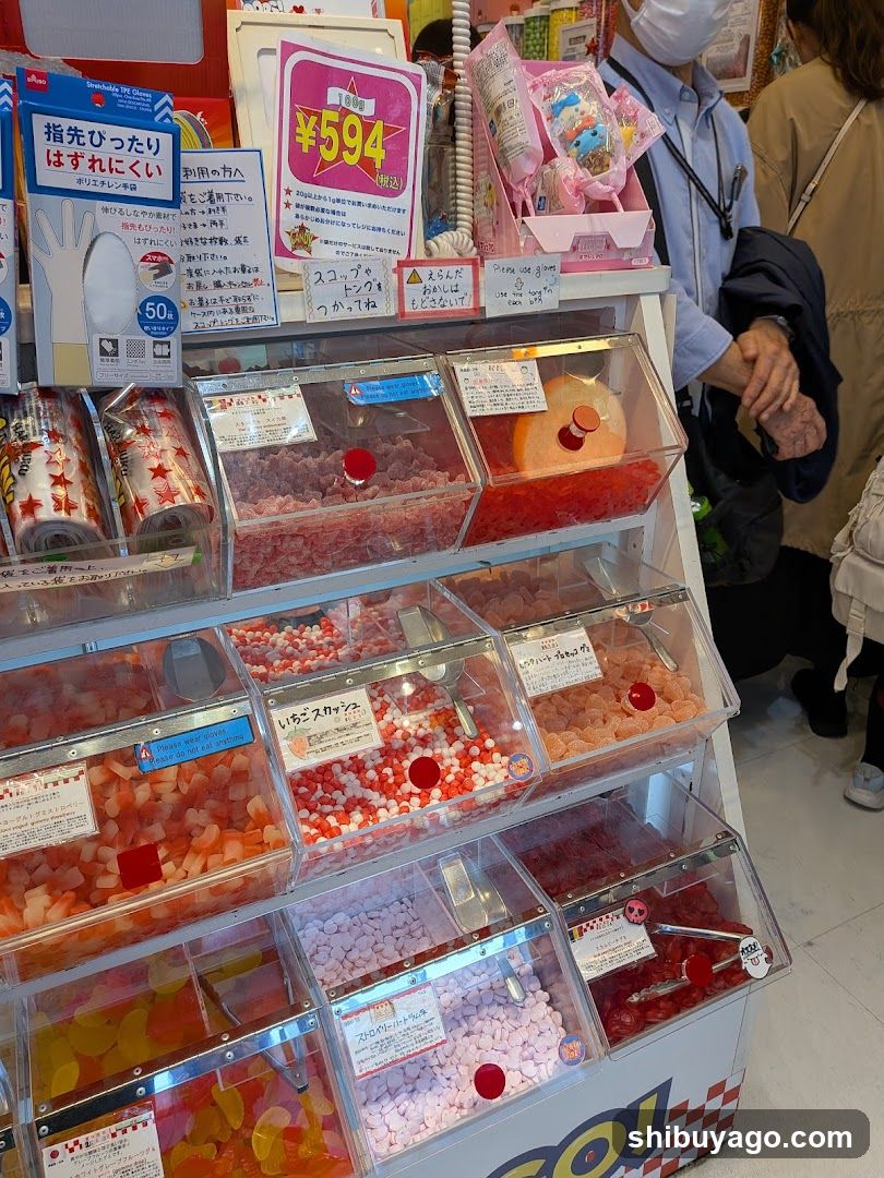 Gummy Candy Display