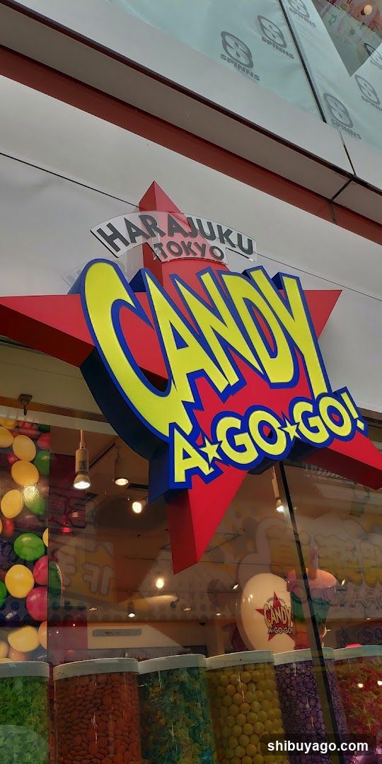 Harajuku Tokyo Candy A-Go-Go Storefront