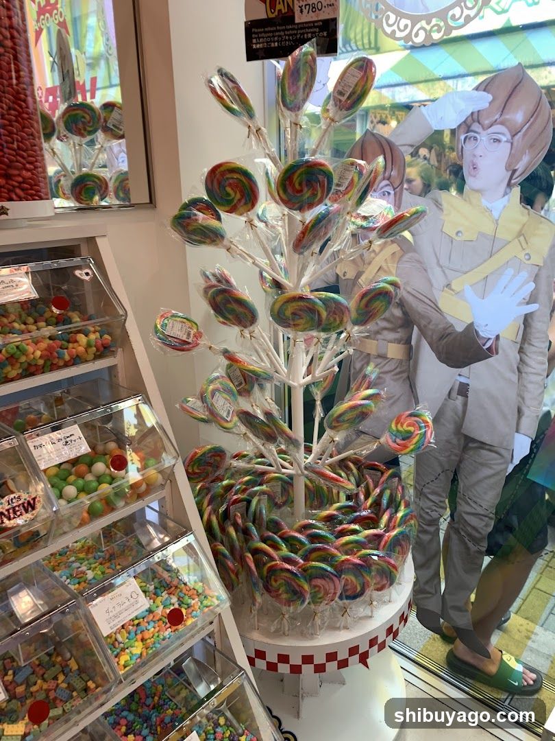 Candy Shop Interior Display