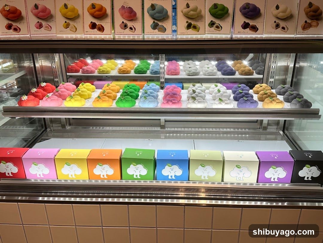 Colorful Dessert Display Case