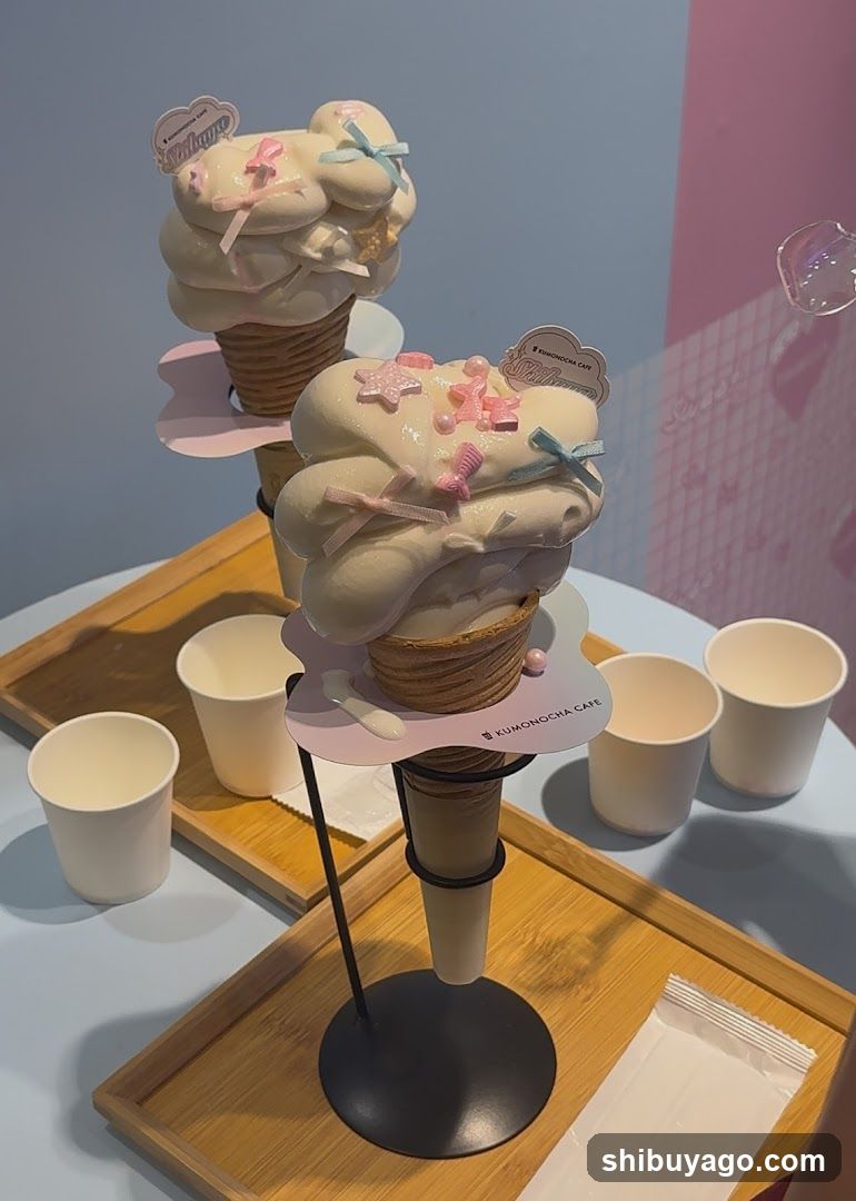 Decorative Ice Cream Display