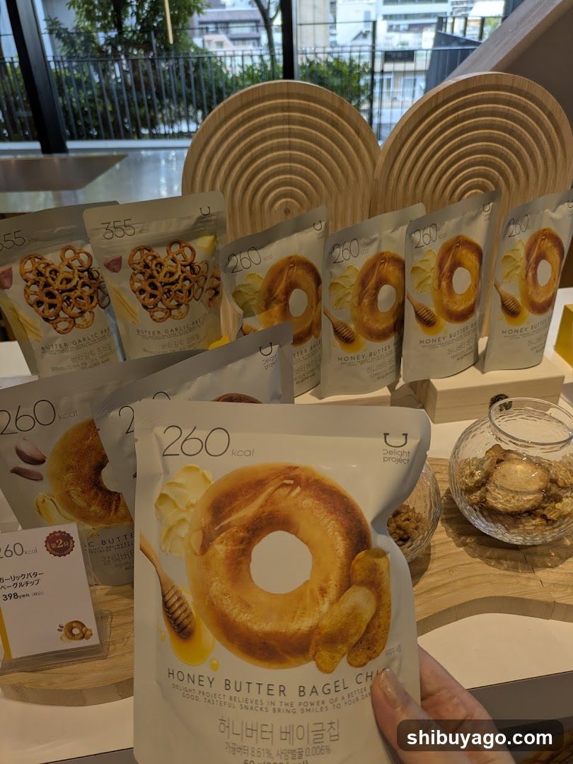 Bagel Chips Display