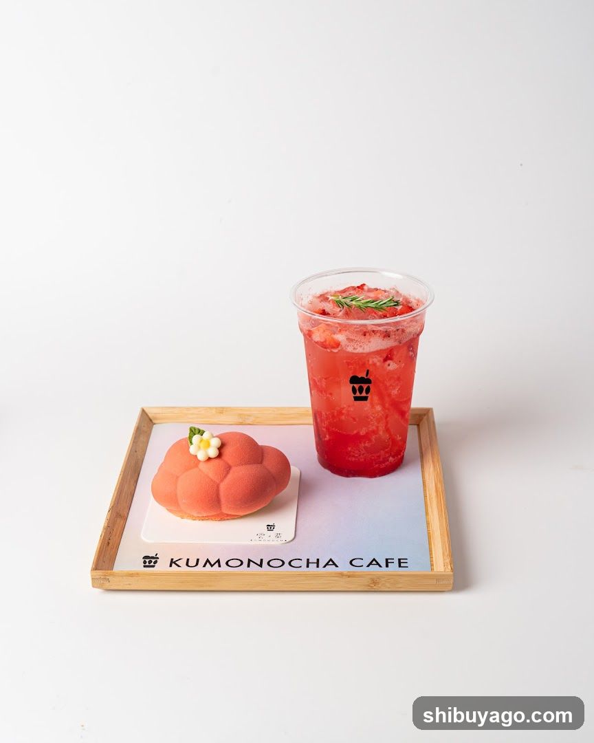 KumonoCha Cafe Dessert and Drink Set